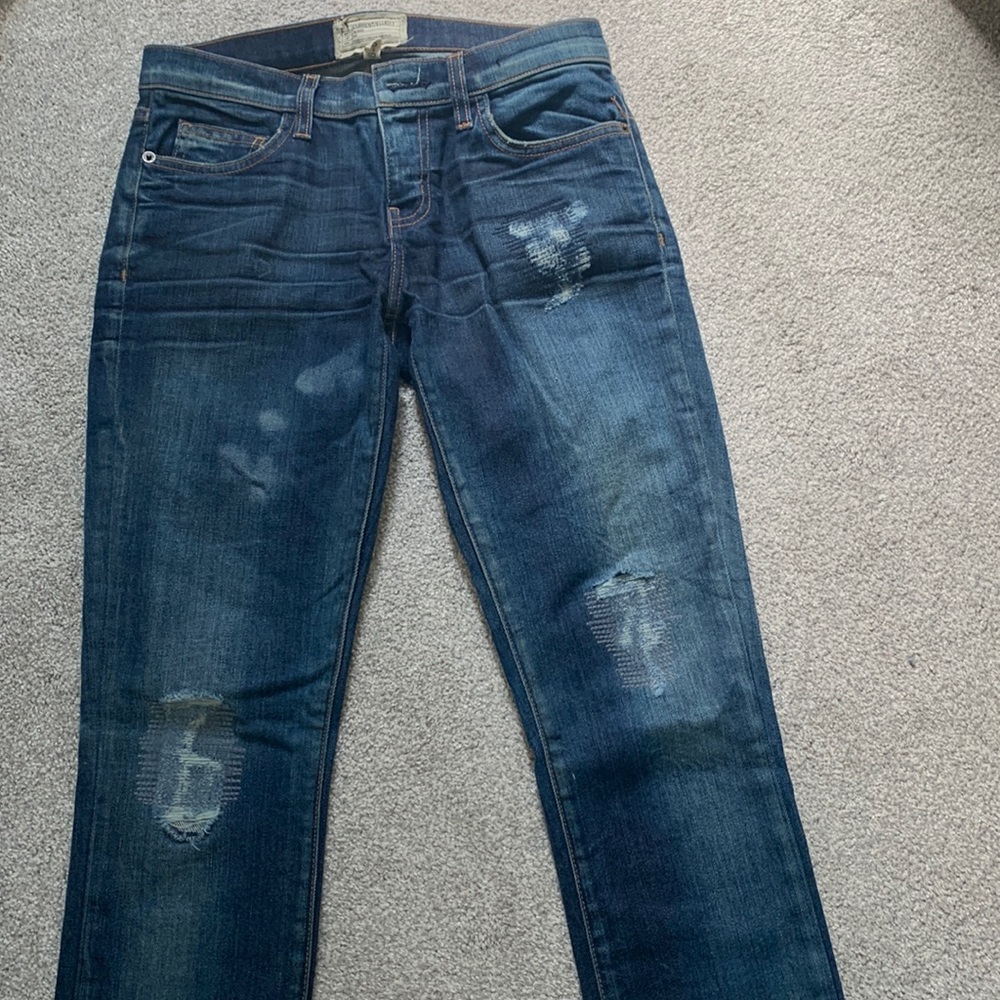 Current/Elliot ankle skinny jeans